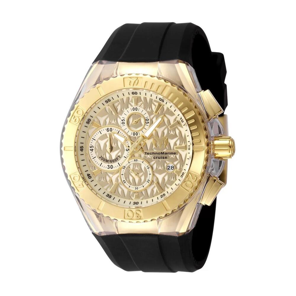 NWT TechnoMarine TM-125002 Cruise | Quartz | Gold | Men's Watch